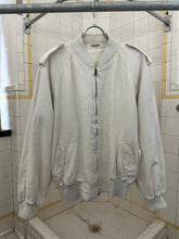 Load image into Gallery viewer, 1980s Vintage Italian Designer Linen Bomber - Size M