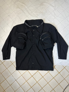 1980s Calugi E Giannelli Chest Backpack Pockets - Size XL
