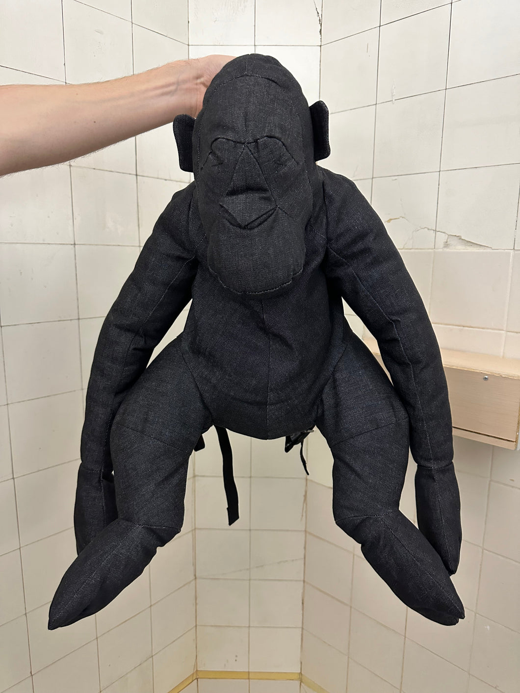 ss2016 Raeburn Denim Orangutan Backpack - Size OS
