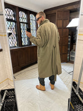 Load image into Gallery viewer, 1980s Vintage Italian Designer Lined Trench with Welt Pocket Detailing - Size XL