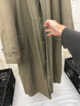 Load image into Gallery viewer, 1980s Vintage Italian Designer Lined Trench with Welt Pocket Detailing - Size XL