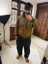 Load image into Gallery viewer, 1980s Vintage Italian Designer Mixed Material Hunting Jacket - Size XL