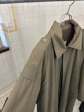 Load image into Gallery viewer, 1980s Vintage Italian Designer Lined Trench with Welt Pocket Detailing - Size XL