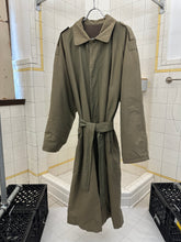 Load image into Gallery viewer, 1980s Vintage Italian Designer Lined Trench with Welt Pocket Detailing - Size XL