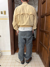 Load image into Gallery viewer, 1980s Vintage Italian Designer Bomber with Vented Western Back Yoke - Size M
