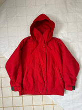 Load image into Gallery viewer, 1980s Vintage French Designer Canvas Coat with Removable Hood - Size M