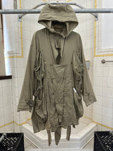 Load image into Gallery viewer, 1980s Vintage Italian Light Cargo Coat with Removable Hood - Size M