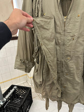 Load image into Gallery viewer, 1980s Vintage Italian Light Cargo Coat with Removable Hood - Size M