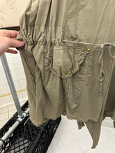 Load image into Gallery viewer, 1980s Vintage Italian Light Cargo Coat with Removable Hood - Size M