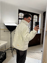 Load image into Gallery viewer, 1980s Vintage French Designer Stacked Pocket Flight Jacket - Size L