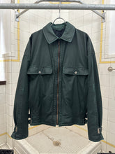 Load image into Gallery viewer, 1980s Vintage Italian Metal Buckled Mechanic Jacket - Size XL