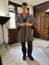 Load image into Gallery viewer, 1980s Vintage Italian Hooded Poncho with Vest - Size S
