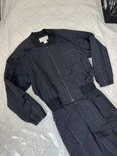 Load image into Gallery viewer, 1980s Claude Montana Crushed Nylon Bomber with Shoulderpads - Size L