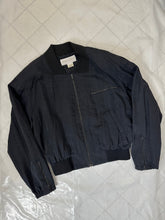 Load image into Gallery viewer, 1980s Claude Montana Crushed Nylon Bomber with Shoulderpads - Size L