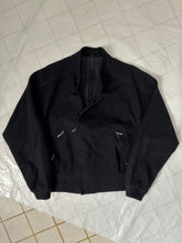 Load image into Gallery viewer, 1980s Claude Montana Cropped Wool Blouson with Ornamental Topstitching - Size M