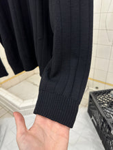Load image into Gallery viewer, 1980s Claude Montana Knit Quarterzip with Contrast Collar - Size M