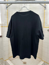 Load image into Gallery viewer, 1980s Claude Montana Black Tee with Sleeve Cutout Detail - Size L