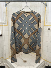 Load image into Gallery viewer, ss2001 Burberry Prorsum Modern Plaid Long Sleeve Tee - Size L