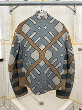 Load image into Gallery viewer, ss2001 Burberry Prorsum Modern Plaid Moto Jacket with Leather Detailing - Size L
