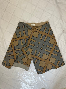 ss2001 Burberry Prorsum Modern Plaid Kilt Shorts - Size M