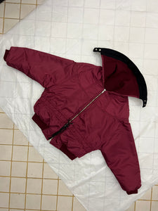 1980s Marithe Francois Girbaud Headband Hood Bomber - Size M