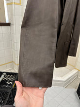 Load image into Gallery viewer, 2000s Burberry Prorsum Brown Leather Blazer - Size L