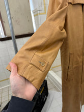Load image into Gallery viewer, 2000s Burberry Prorsum Tan Leather Trench Coat - Size L
