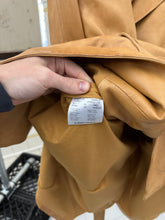 Load image into Gallery viewer, 2000s Burberry Prorsum Tan Leather Trench Coat - Size L