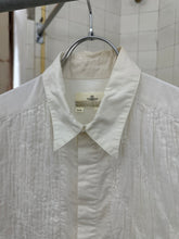 Load image into Gallery viewer, 1980s Parachute Pleated Quilted Button Up Shirt - Size M