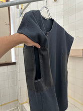 Load image into Gallery viewer, 1980s Parachute Oversized Wool Vest with Leather Detailing - Size OS