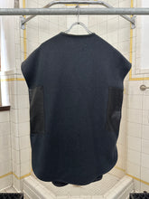 Load image into Gallery viewer, 1980s Parachute Oversized Wool Vest with Leather Detailing - Size OS