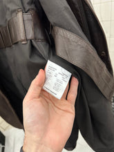 Load image into Gallery viewer, 2000s Burberry Prorsum x Roberto Menichetti Leather Jacket with Articulated Sleeves and Interior Belt - Size XL
