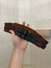Load image into Gallery viewer, 1990s Issey Miyake x HAI Double Ratchet Closure Belt - Size S
