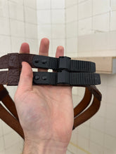 Load image into Gallery viewer, 1990s Issey Miyake x HAI Double Ratchet Closure Belt - Size S