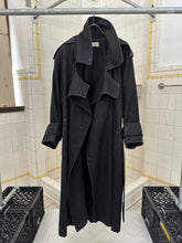Load image into Gallery viewer, 1980s Parachute Heavy Wool Double Breasted Trench Coat - Size M