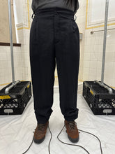 Load image into Gallery viewer, 1980s Claude Montana Crushed Nylon Pleated Trousers - Size M
