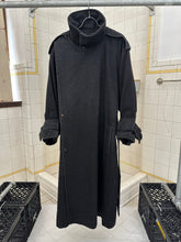 Load image into Gallery viewer, 1980s Parachute Heavy Wool Double Breasted Trench Coat - Size M