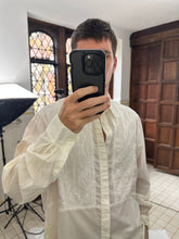 Load image into Gallery viewer, 1980s Parachute Pleated Quilted Button Up Shirt - Size M