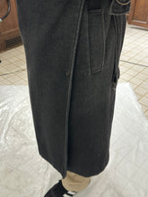 Load image into Gallery viewer, 1980s Parachute Heavy Wool Double Breasted Trench Coat - Size M