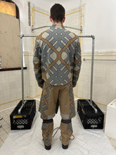 Load image into Gallery viewer, ss2001 Burberry Prorsum Modern Plaid Moto Jacket with Leather Detailing - Size L