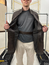 Load image into Gallery viewer, 2000s Burberry Prorsum x Roberto Menichetti Leather Jacket with Articulated Sleeves and Interior Belt - Size XL