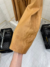 Load image into Gallery viewer, 2000s Burberry Prorsum Tan Leather Trench Coat - Size L