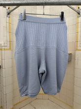 Load image into Gallery viewer, 1980s Issey Miyake Blue Knit Shorts - Size XS