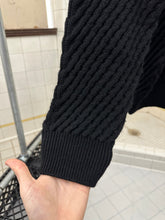 Load image into Gallery viewer, aw1991 Issey Miyake Black Heavy Gauge Sweater - Size M