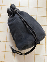 Load image into Gallery viewer, 1980s Issey Miyake Leather Drawsting Bag - Size OS