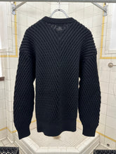 Load image into Gallery viewer, aw1991 Issey Miyake Black Heavy Gauge Sweater - Size M