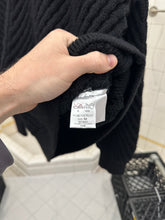 Load image into Gallery viewer, aw1991 Issey Miyake Black Heavy Gauge Sweater - Size M