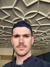 Load image into Gallery viewer, 1990s Armani Fitted Cupro Cap with Ties - Size M