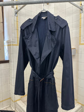 Load image into Gallery viewer, 1980s Vintage Italian Coated Cotton Cargo Trench - Size M