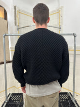Load image into Gallery viewer, aw1991 Issey Miyake Black Heavy Gauge Sweater - Size M